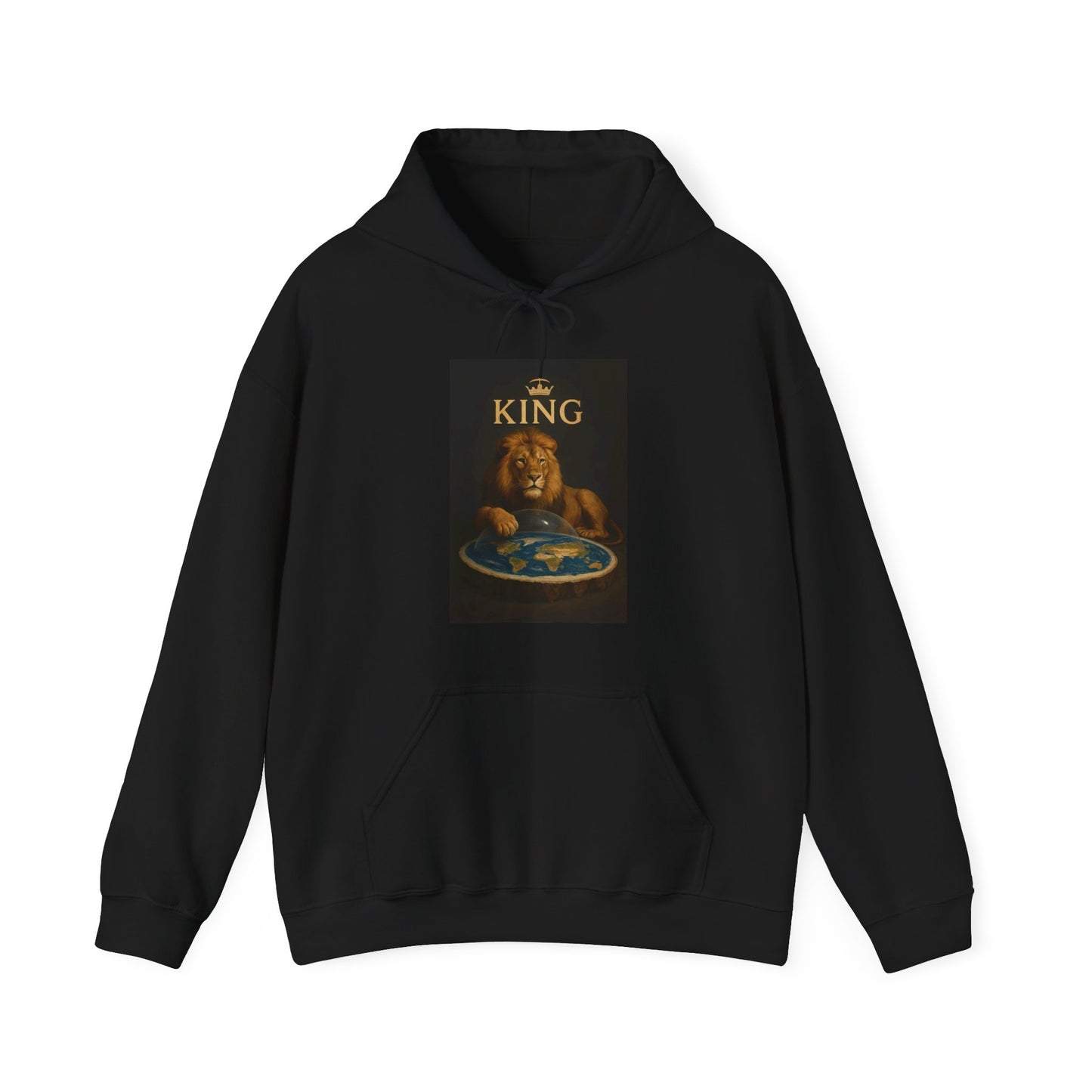 Flat Earth King Unisex Hoodie
