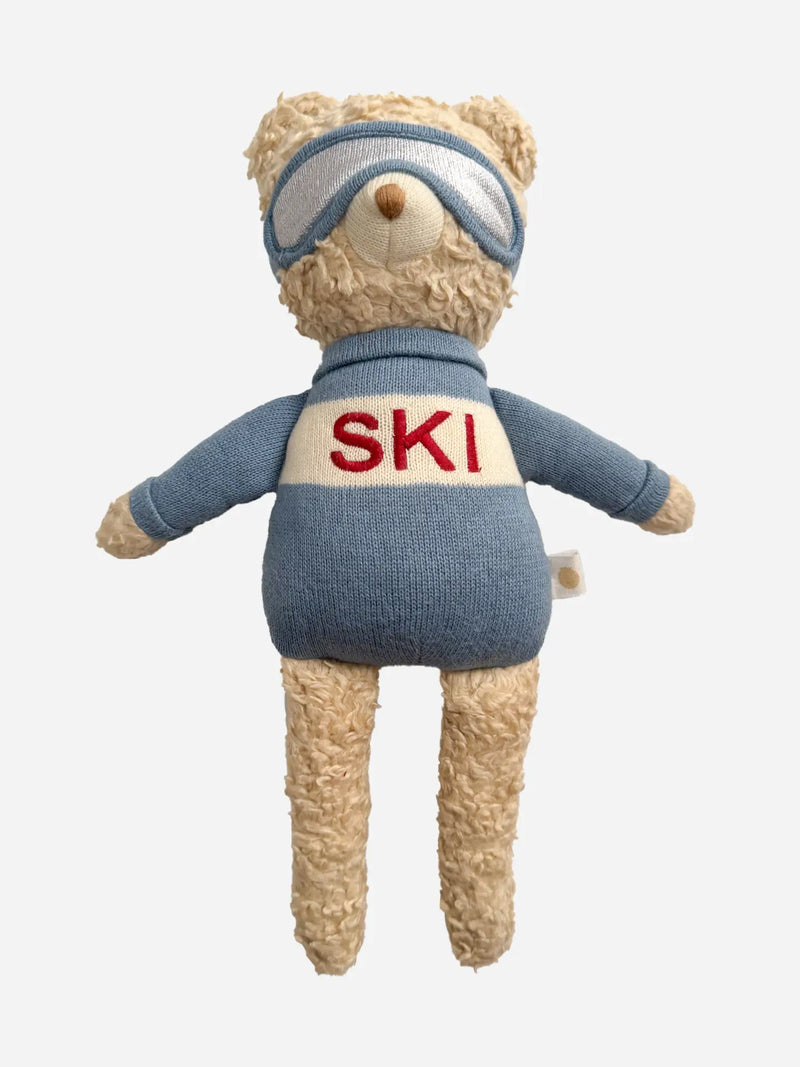 Benjamin Bear Ski Plushie | The Blueberry Hill-1