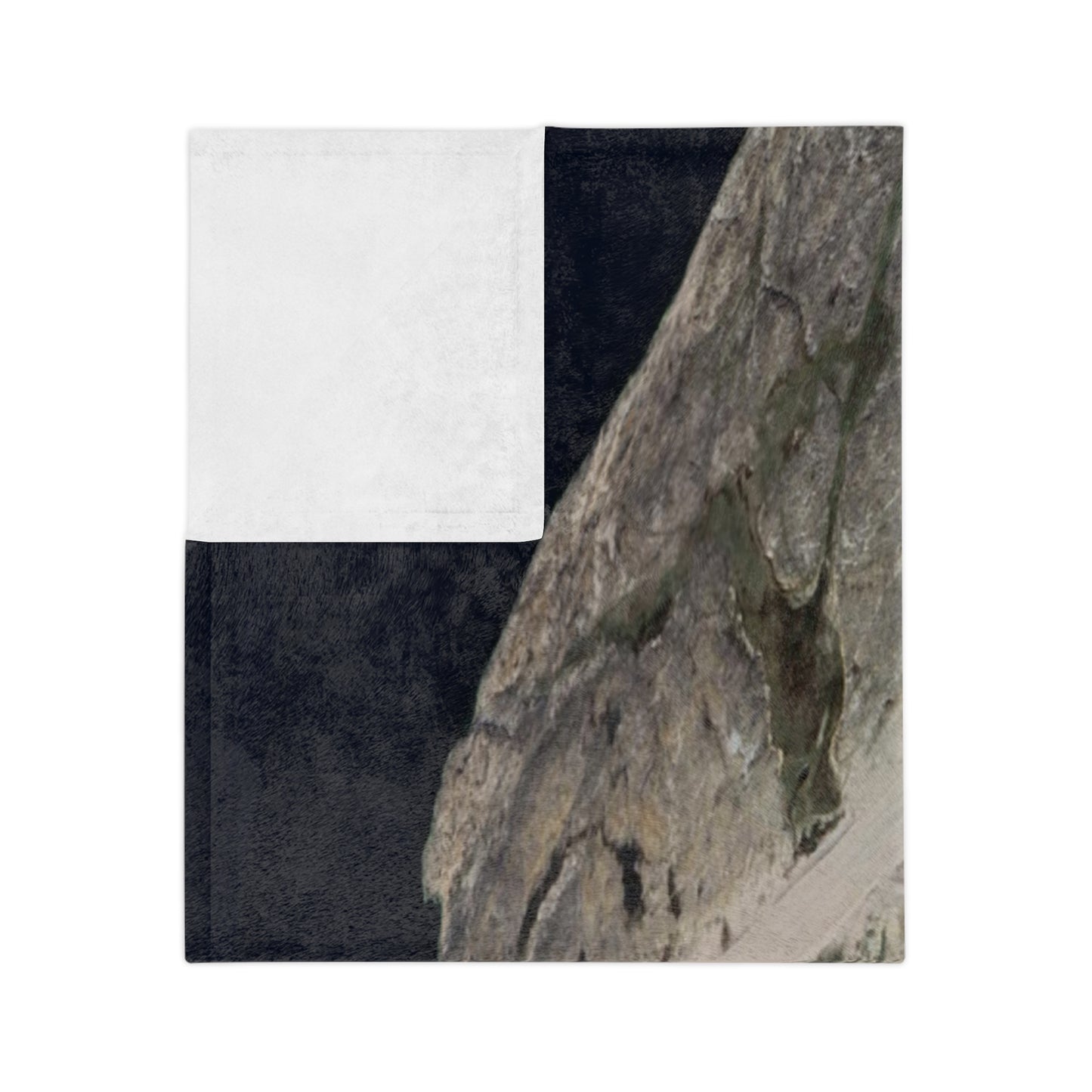 Ivujivik Nunavik Velveteen Throw Blanket
