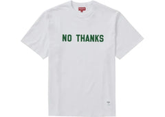 Supreme 'No Thanks' Tee - White-1