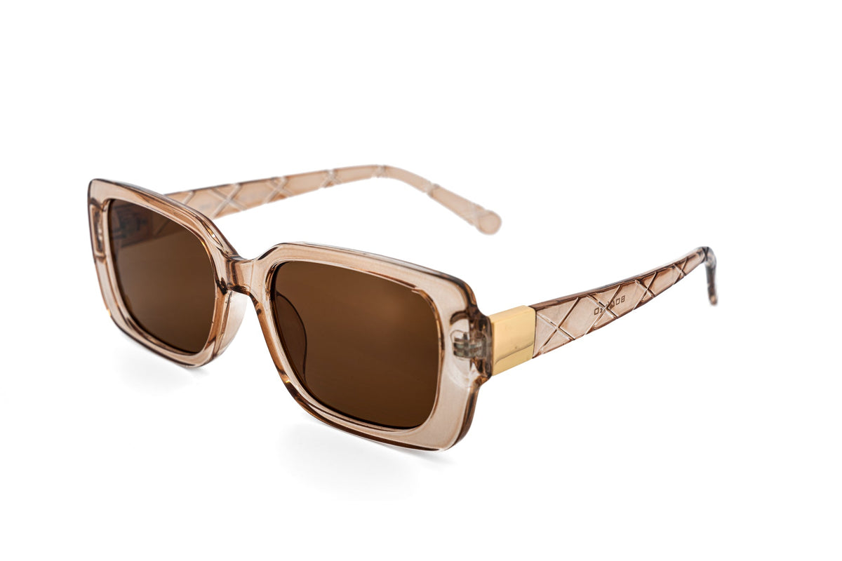 Boléro Odette — Quilted Rectangular Sunglasses-11