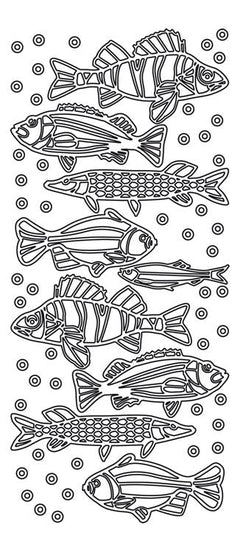 Peel-Off Stickers - Fish-1