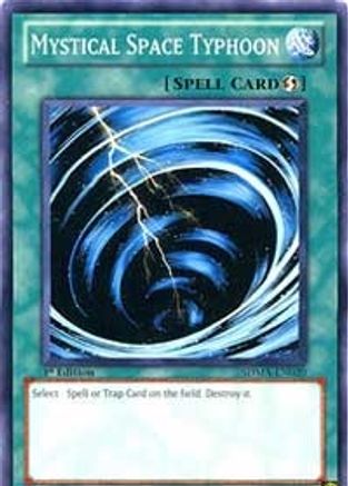 Mystical Space Typhoon (SDMA-EN020) - Structure Deck: Marik 1st Edition-1