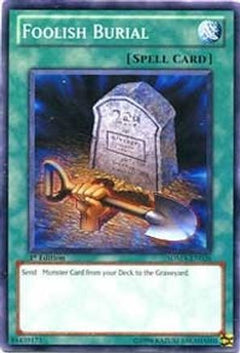 Foolish Burial (SDMA-EN026) - Structure Deck: Marik 1st Edition-1
