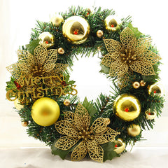 Christmas Wreath – 30cm Artificial Door Wreath, Home & Garden Holiday Decor-9