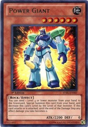 Power Giant (STBL-EN007) - Starstrike Blast 1st Edition-1