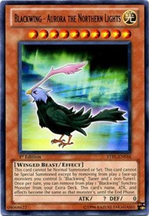 Blackwing - Aurora the Northern Lights (STBL-EN016) - Starstrike Blast 1st Edition-1