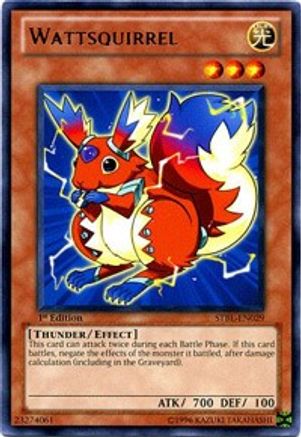 Wattsquirrel (STBL-EN029) - Starstrike Blast 1st Edition-1