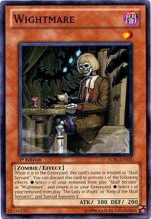 Wightmare (STBL-EN035) - Starstrike Blast 1st Edition-1