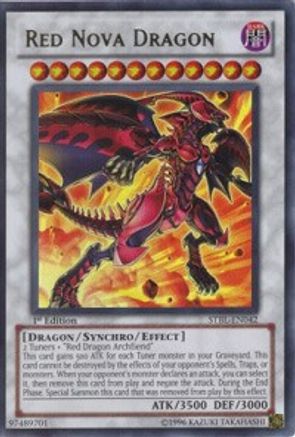 Red Nova Dragon (STBL-EN042) - Starstrike Blast 1st Edition-1