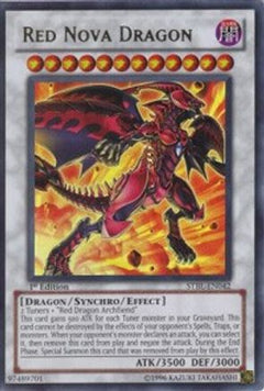 Red Nova Dragon (STBL-EN042) - Starstrike Blast 1st Edition-1