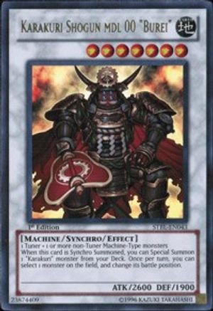 Karakuri Shogun mdl 00 "Burei" (STBL-EN043) - Starstrike Blast 1st Edition-1