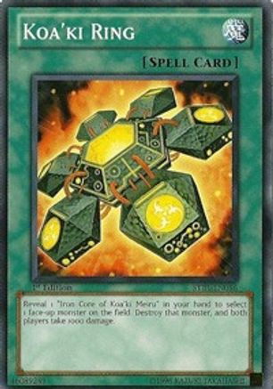 Koa'ki Ring (STBL-EN056) - Starstrike Blast 1st Edition-1