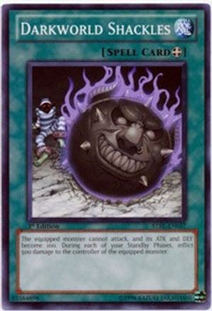Darkworld Shackles (STBL-EN057) - Starstrike Blast 1st Edition-1