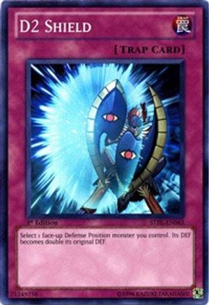 D2 Shield (STBL-EN063) - Starstrike Blast 1st Edition-1