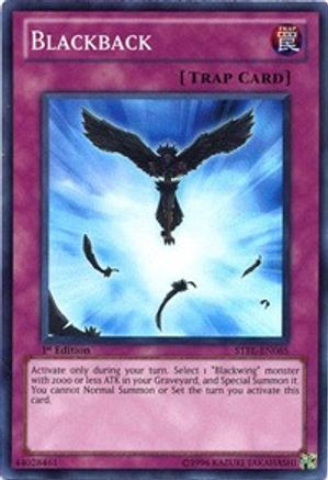 Blackback (STBL-EN065) - Starstrike Blast 1st Edition-1