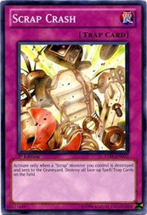 Scrap Crash (STBL-EN073) - Starstrike Blast 1st Edition-1
