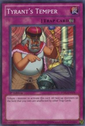 Tyrant's Temper (STBL-EN079) - Starstrike Blast 1st Edition-1