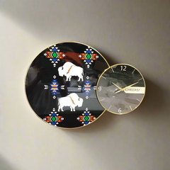 Buffalo Native Wall Clock-1