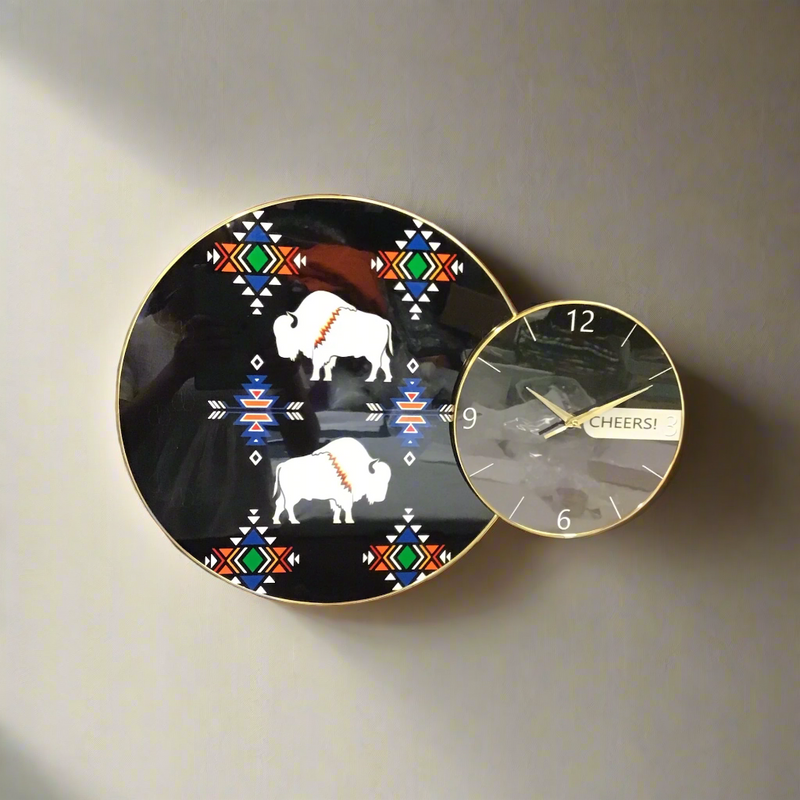 Buffalo Native Wall Clock-1