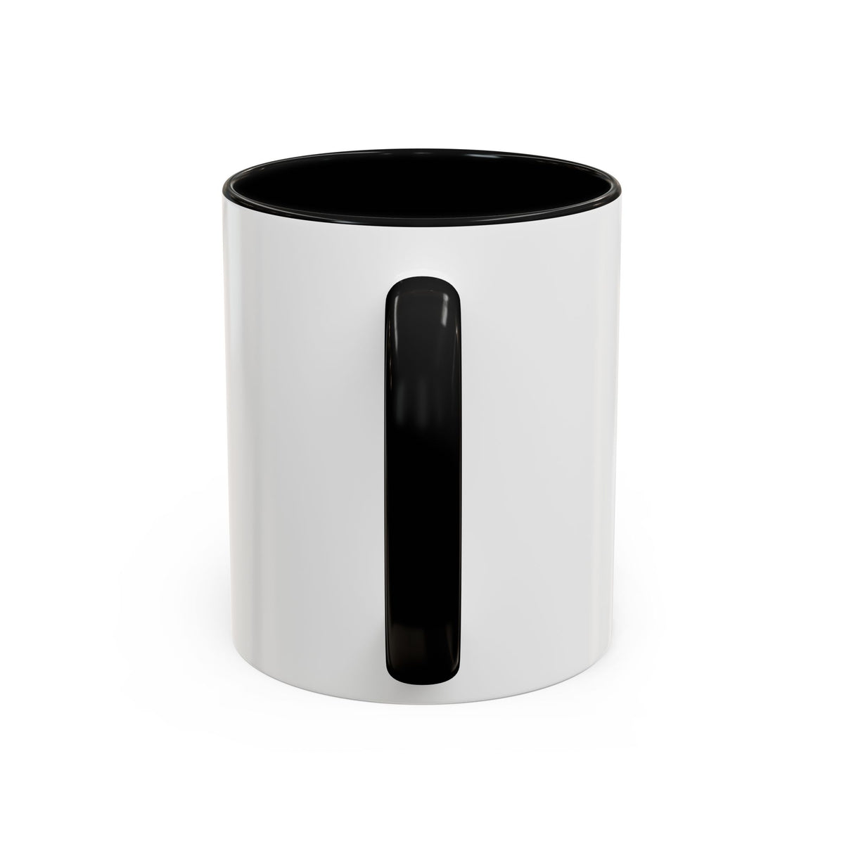 If I'm Quiet Smiling Back Away Slowly Mug | Accent Coffee Mug, Black Handle-12