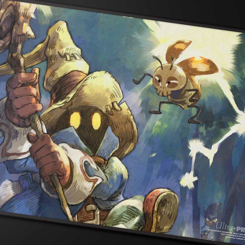 Magic: The Gathering - Final Fantasy - Vivi Ornitier Playmat: Black Stitched-2