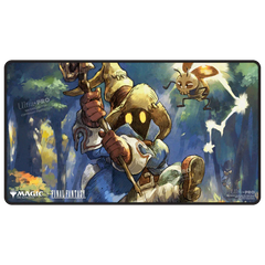 Magic: The Gathering - Final Fantasy - Vivi Ornitier Playmat: Black Stitched-1