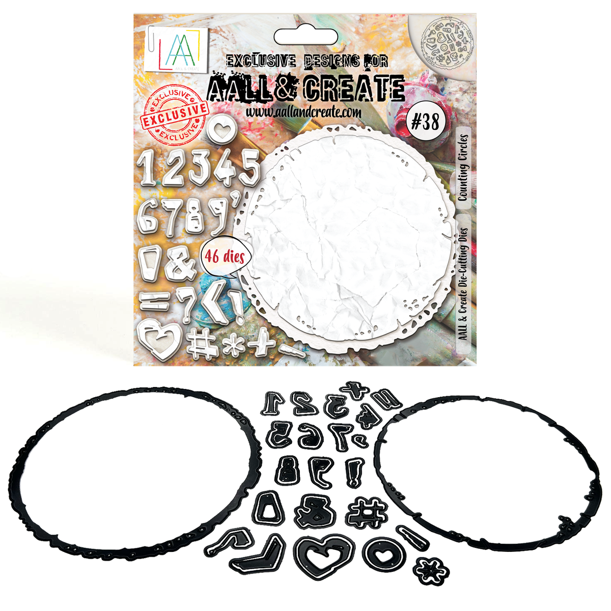 AALL and Create - Juego de troqueles - Counting Circles