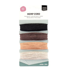 Vaessen Creative Hemp Cord Naturel 4x10m-1