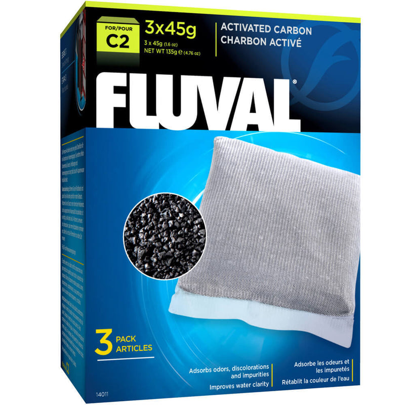 Fluval C2 Carbon, Replacement Aquarium Filter Media, 3-Pack-1
