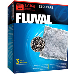 Fluval C3 Zeo-Carb, Replacement Aquarium Filter Media, 3-Pack-1