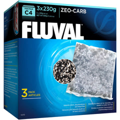 Fluval C4 Zeo-Carb, Replacement Aquarium Filter Media, 3-Pack-1