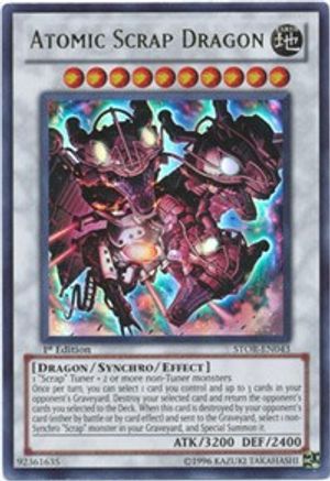 Atomic Scrap Dragon (STOR-EN043) - Storm of Ragnarok Unlimited-1