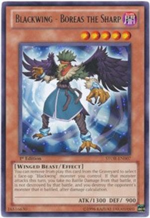 Blackwing - Boreas the Sharp (STOR-EN007) - Storm of Ragnarok Unlimited-1