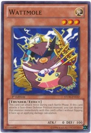 Wattmole (STOR-EN032) - Storm of Ragnarok 1st Edition-1