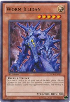 Worm Illidan (STOR-EN095) - Storm of Ragnarok 1st Edition-1