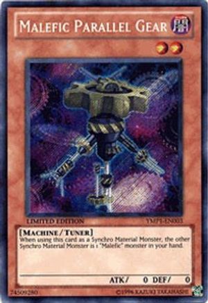 Malefic Parallel Gear (YMP1-EN003) - Bonds Beyond Time Movie Pack Limited-1
