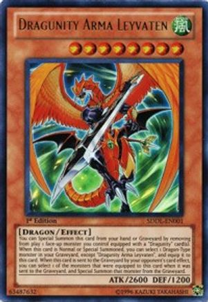 Dragunity Arma Leyvaten (SDDL-EN001) - Structure Deck: Dragunity Legion 1st Edition-1