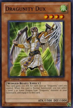 Dragunity Dux (SDDL-EN004) - Structure Deck: Dragunity Legion 1st Edition-1