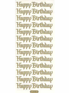 Deco Stickers - Happy Birthday-1