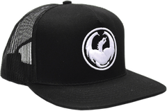 Dragon 'Icon' Mesh Snapback - Black-1