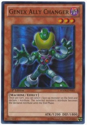 Genex Ally Changer (HA04-EN003) - Hidden Arsenal 4 1st Edition-1