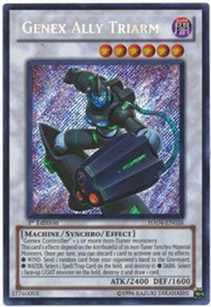 Genex Ally Triarm (HA04-EN026) - Hidden Arsenal 4 1st Edition-1