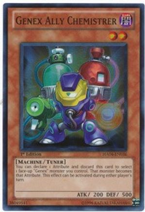 Genex Ally Chemistrer (HA04-EN036) - Hidden Arsenal 4 1st Edition-1