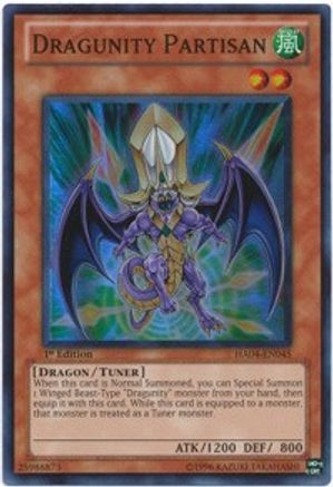 Dragunity Partisan (HA04-EN045) - Hidden Arsenal 4 1st Edition-1
