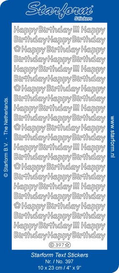 Deco Stickers - Happy Birthday-1