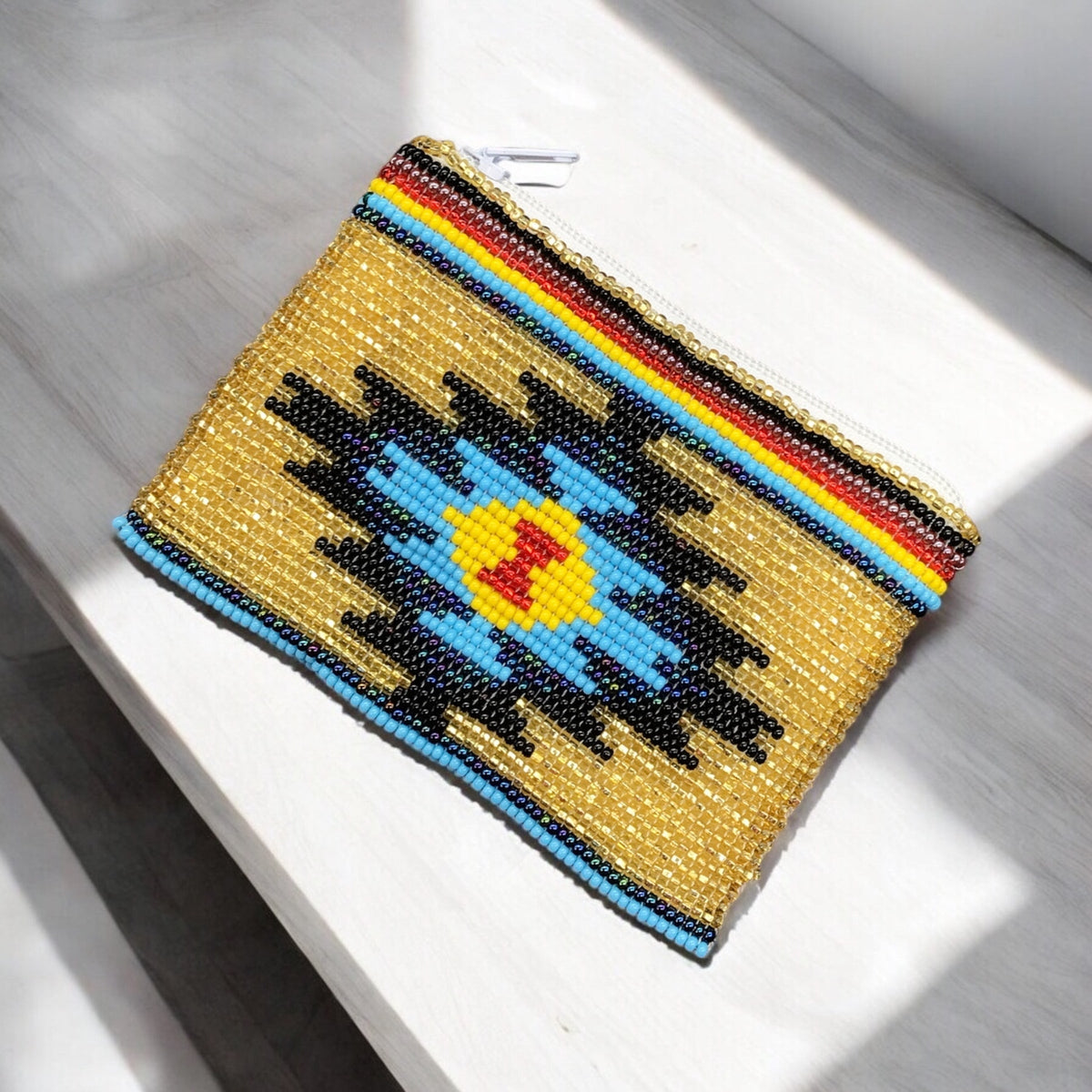 Star Beaded coin purse-3