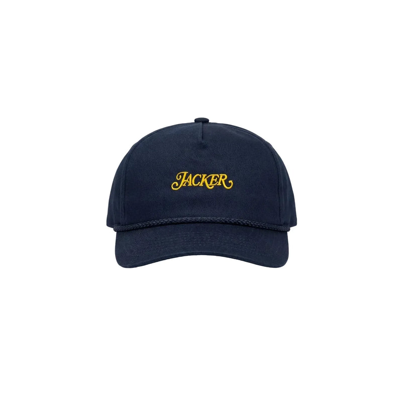 Jacker 'Classic' Snapback Cap - Navy-1
