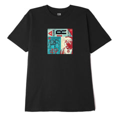 Obey 'Fragile Cargo' Tee - Black-1