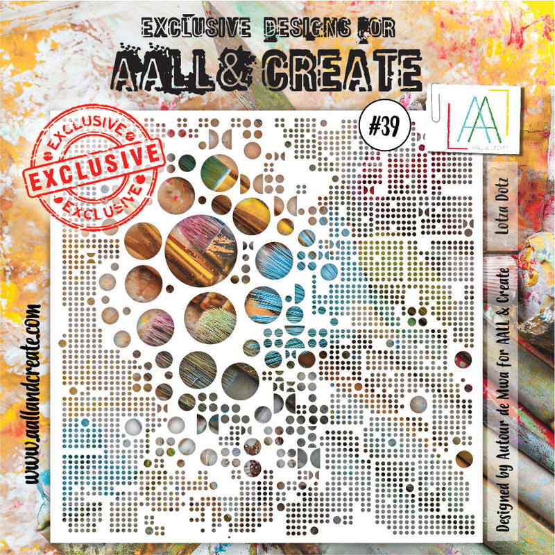 AALL and Create Stencil - 039 - Lotza Dotz-1